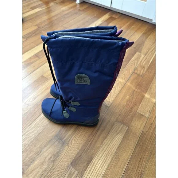 Sorel Damen NL 1708-405 Waterproof Boots Women's Knee High Rainboots Size 6.5 - Picture 4 of 10